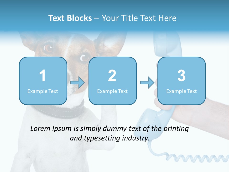 Voice Russell White PowerPoint Template