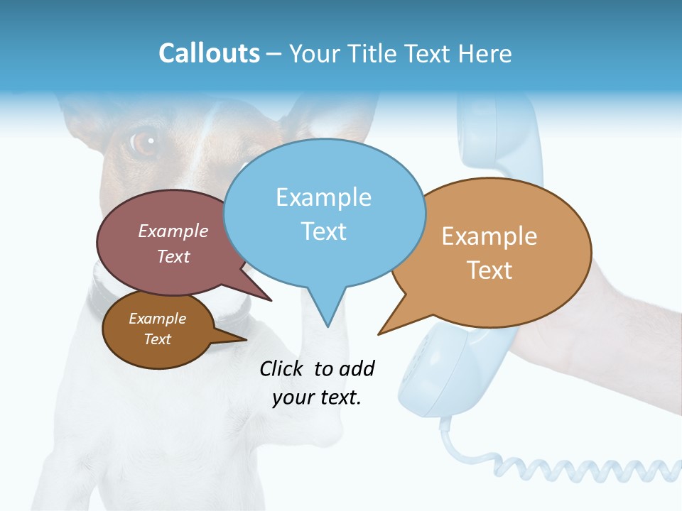 Voice Russell White PowerPoint Template