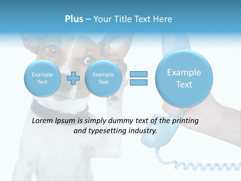Voice Russell White PowerPoint Template