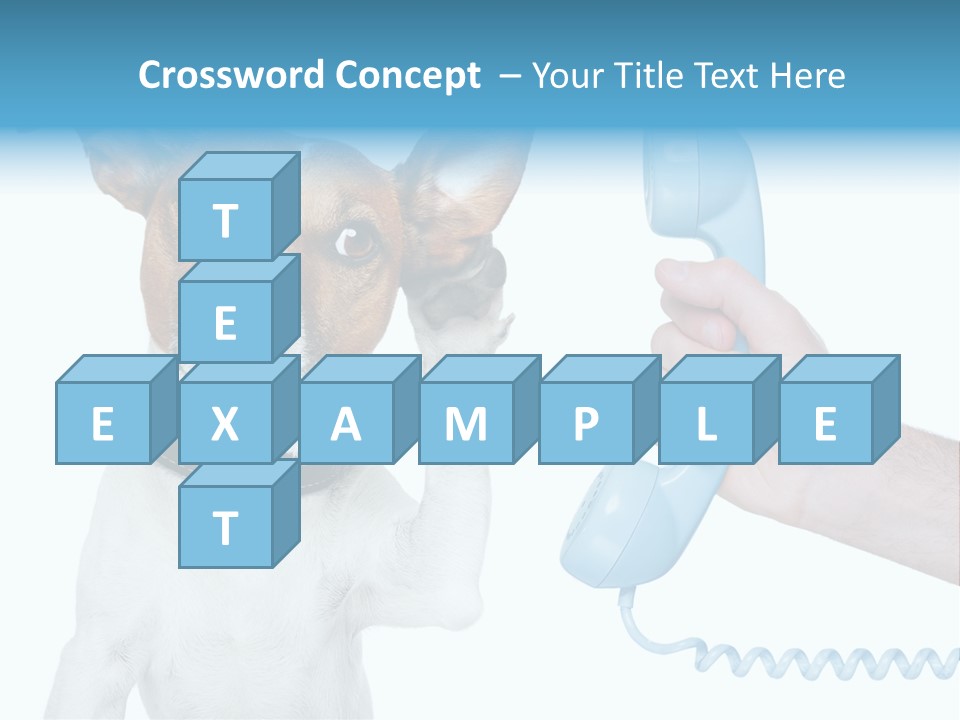 Voice Russell White PowerPoint Template