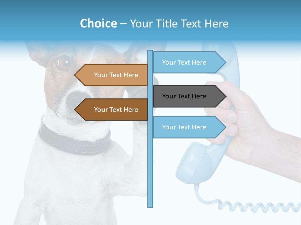 Voice Russell White PowerPoint Template