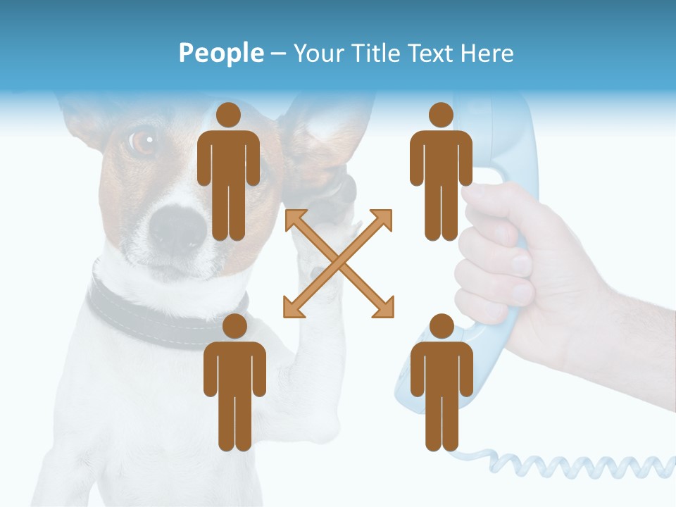 Voice Russell White PowerPoint Template