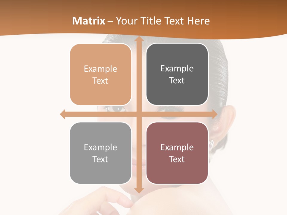 Eyes Teeth Person PowerPoint Template