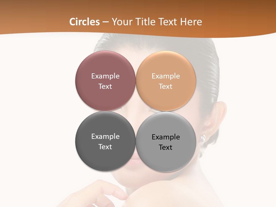 Eyes Teeth Person PowerPoint Template