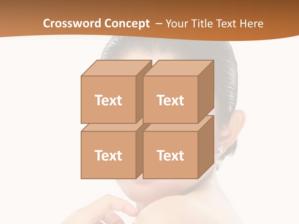 Eyes Teeth Person PowerPoint Template