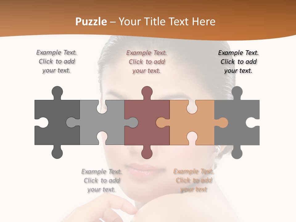 Eyes Teeth Person PowerPoint Template