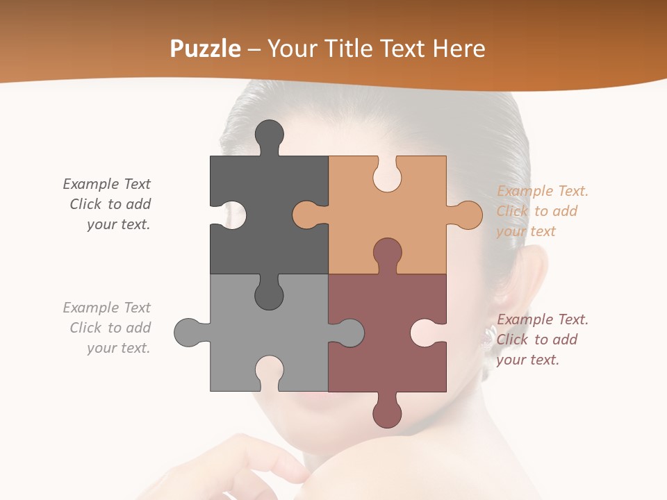 Eyes Teeth Person PowerPoint Template