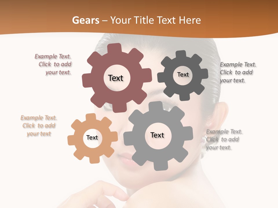 Eyes Teeth Person PowerPoint Template