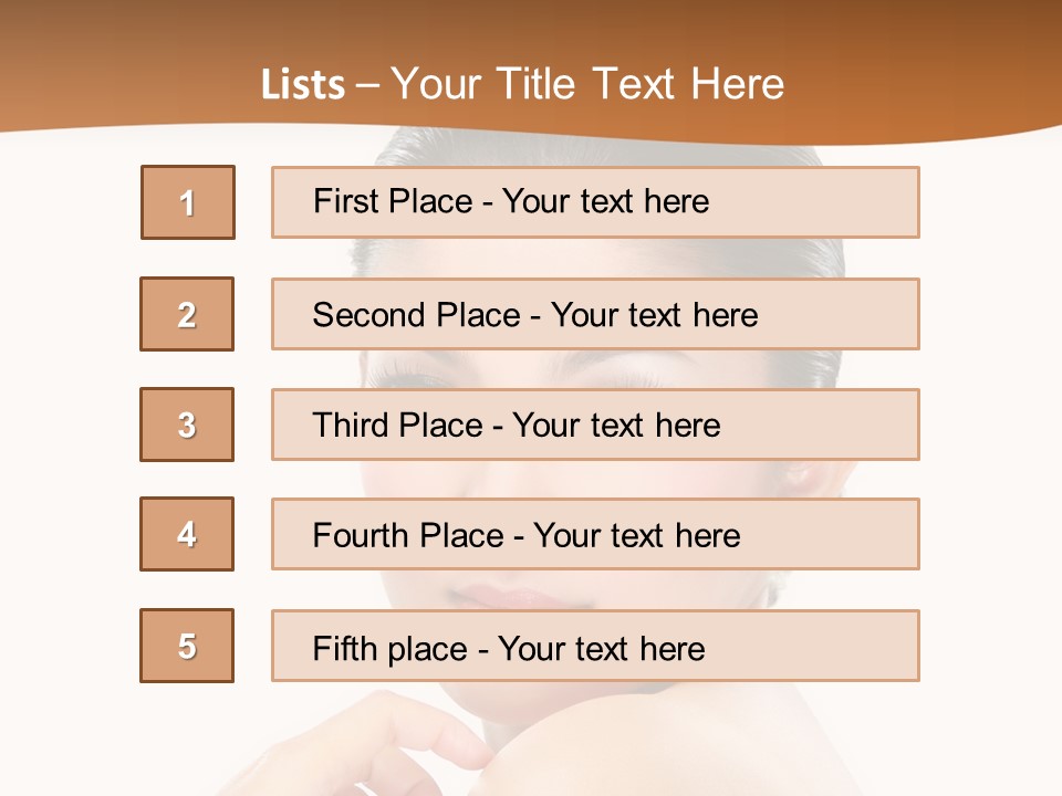 Eyes Teeth Person PowerPoint Template