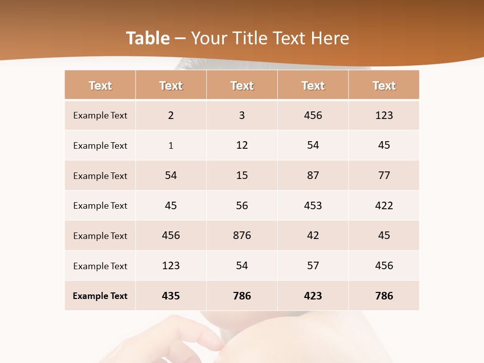Eyes Teeth Person PowerPoint Template
