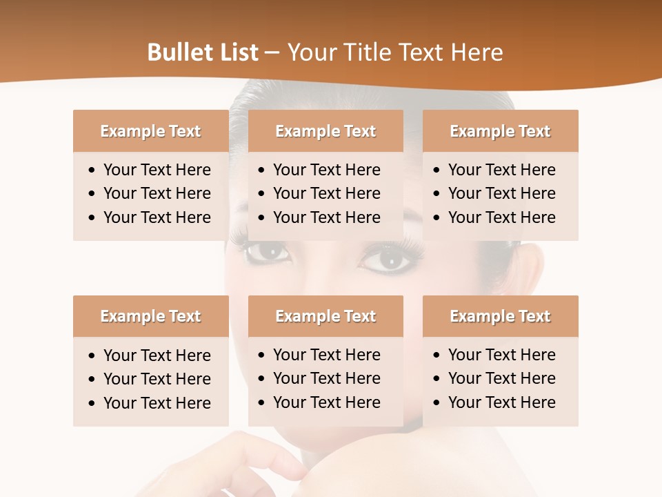 Eyes Teeth Person PowerPoint Template