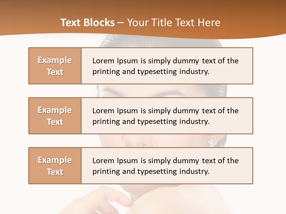 Eyes Teeth Person PowerPoint Template