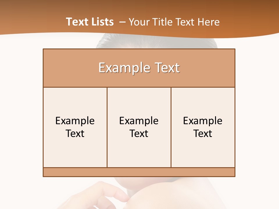 Eyes Teeth Person PowerPoint Template