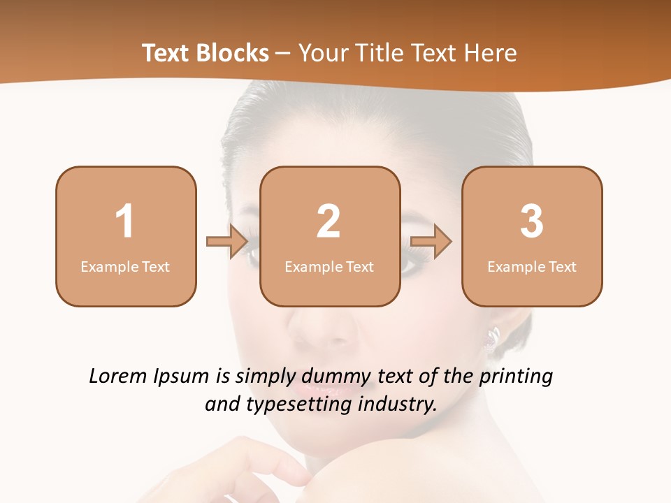 Eyes Teeth Person PowerPoint Template