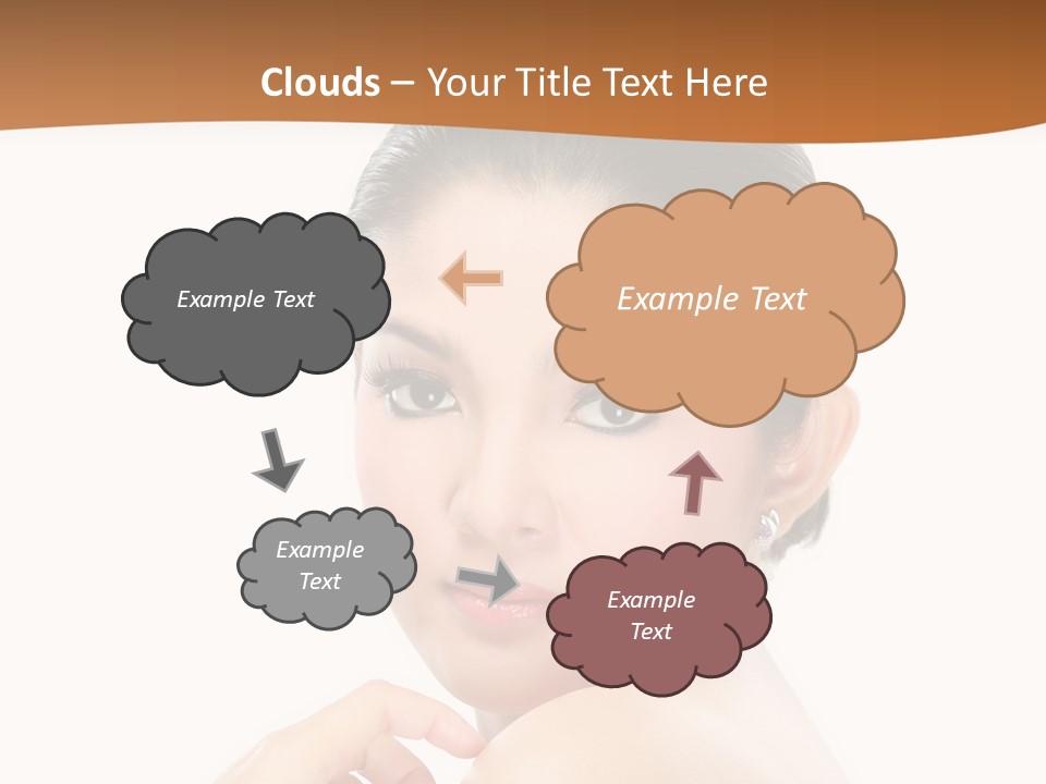 Eyes Teeth Person PowerPoint Template