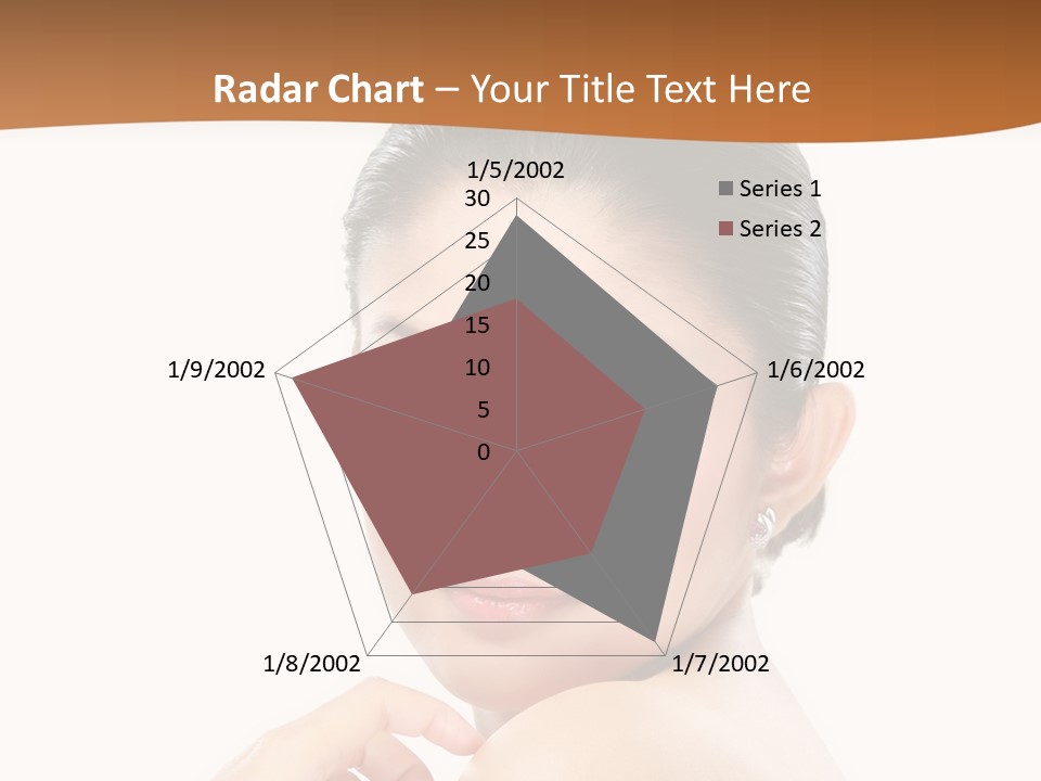 Eyes Teeth Person PowerPoint Template