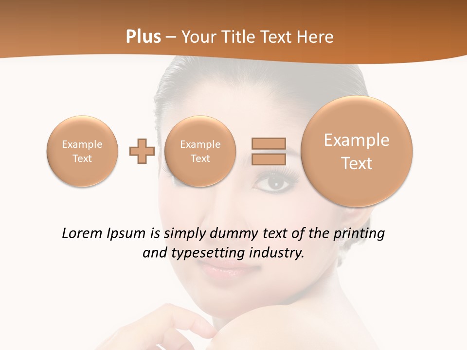 Eyes Teeth Person PowerPoint Template