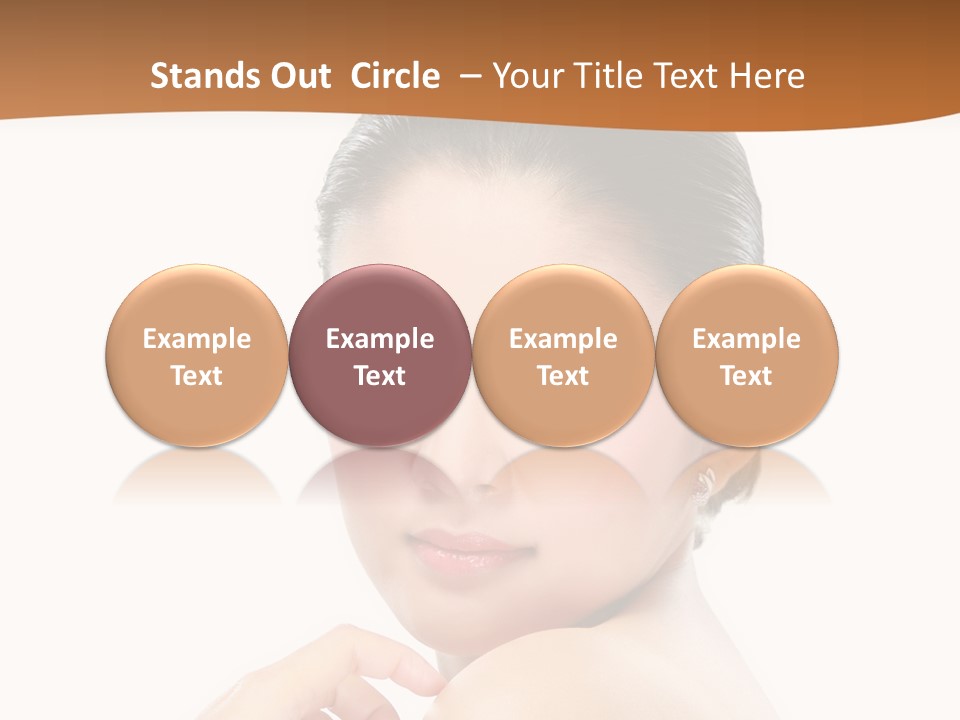 Eyes Teeth Person PowerPoint Template