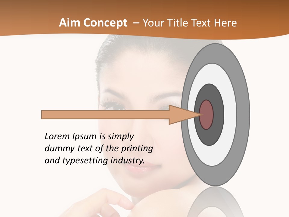 Eyes Teeth Person PowerPoint Template