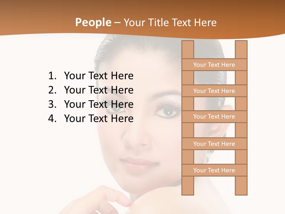 Eyes Teeth Person PowerPoint Template