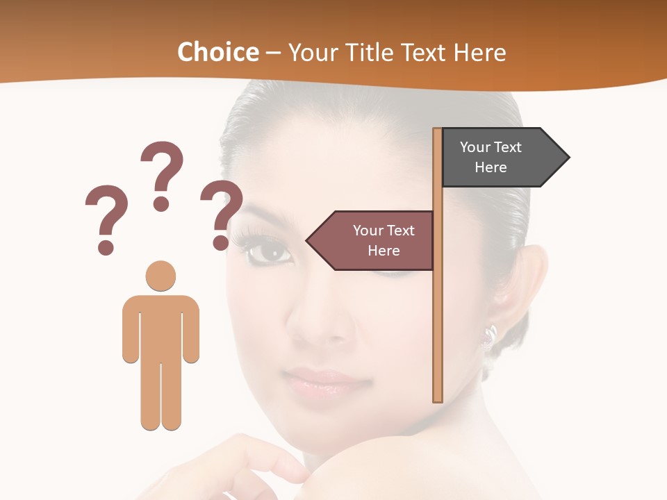 Eyes Teeth Person PowerPoint Template