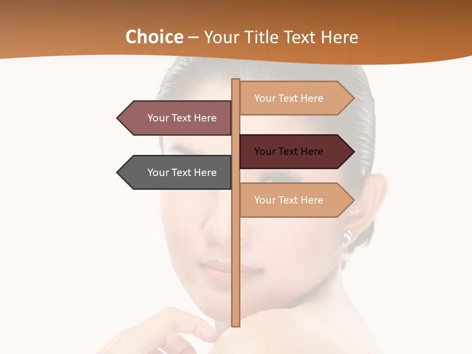 Eyes Teeth Person PowerPoint Template