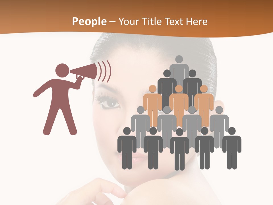 Eyes Teeth Person PowerPoint Template