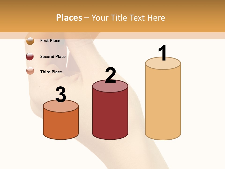 Fingernail Flower Nail PowerPoint Template