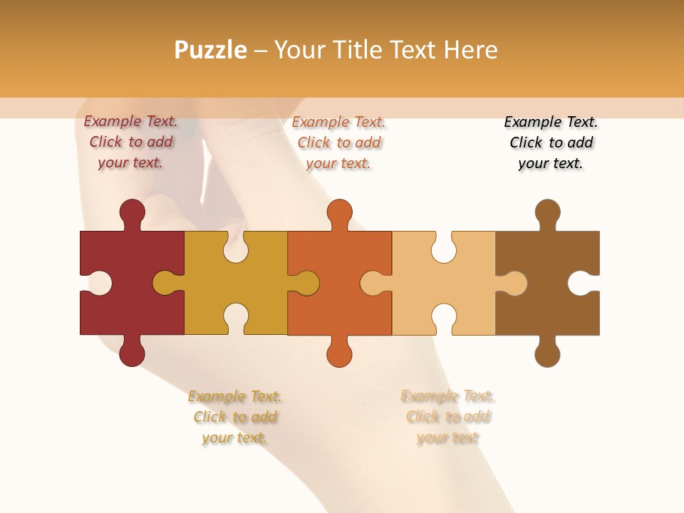 Fingernail Flower Nail PowerPoint Template