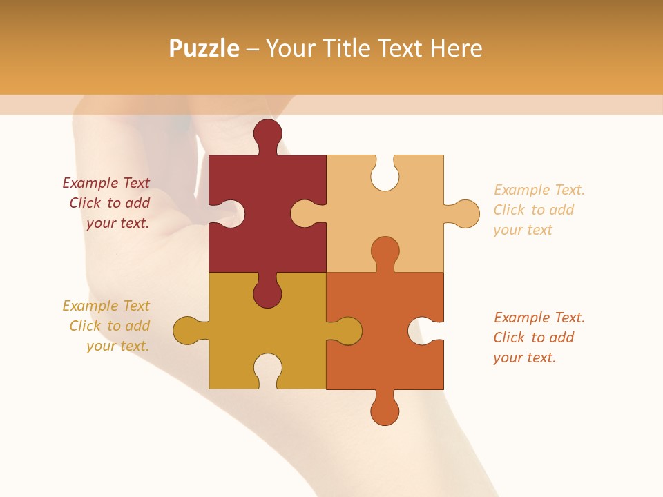 Fingernail Flower Nail PowerPoint Template