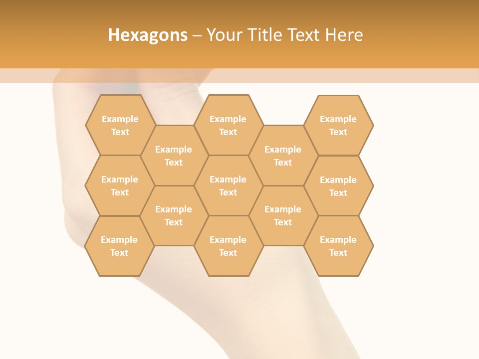 Fingernail Flower Nail PowerPoint Template