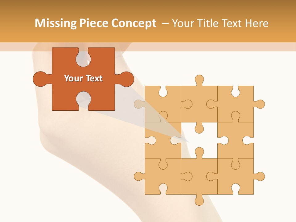 Fingernail Flower Nail PowerPoint Template