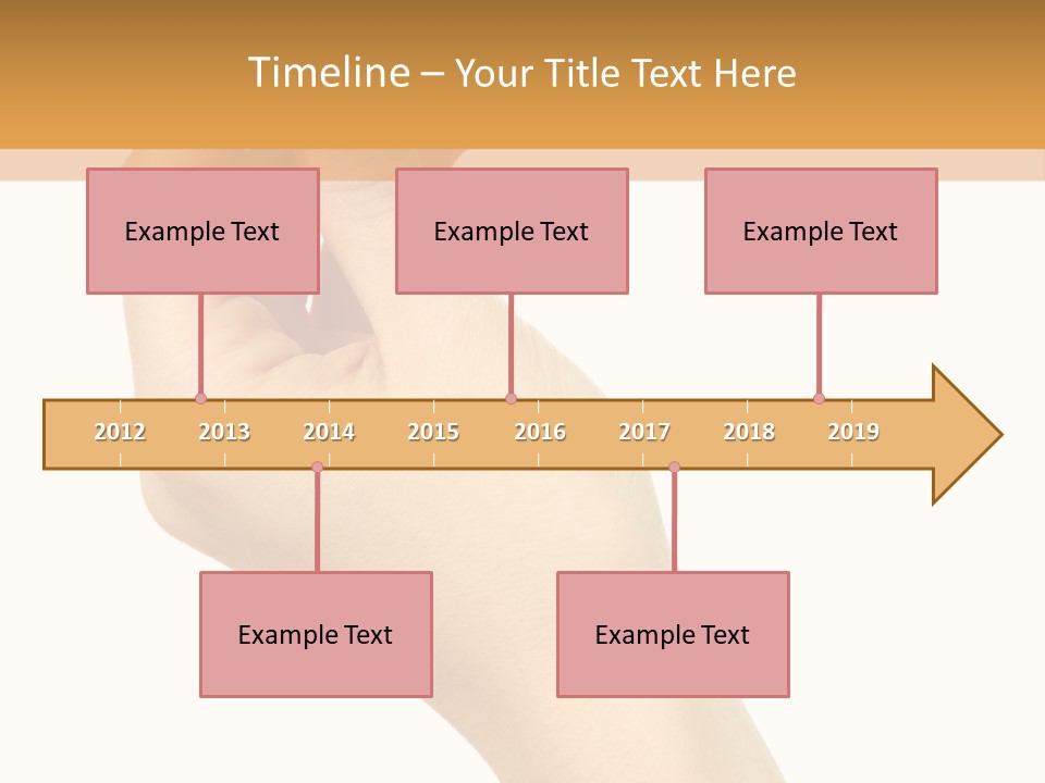 Fingernail Flower Nail PowerPoint Template