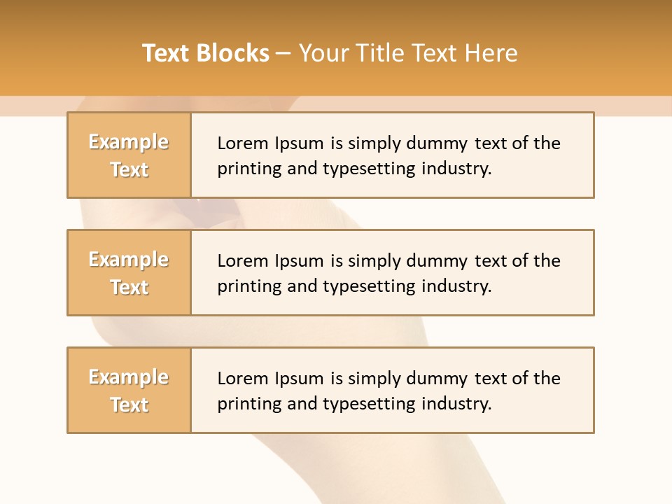 Fingernail Flower Nail PowerPoint Template