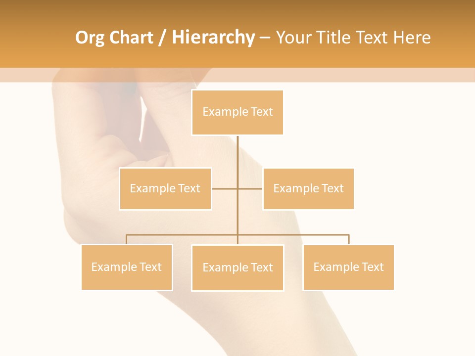 Fingernail Flower Nail PowerPoint Template