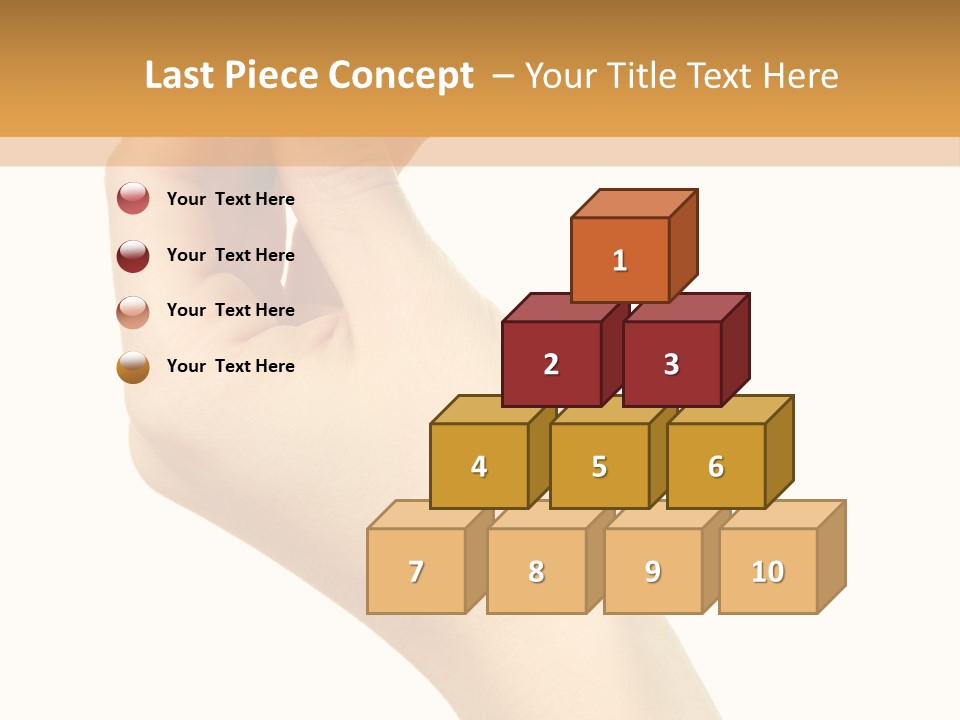 Fingernail Flower Nail PowerPoint Template