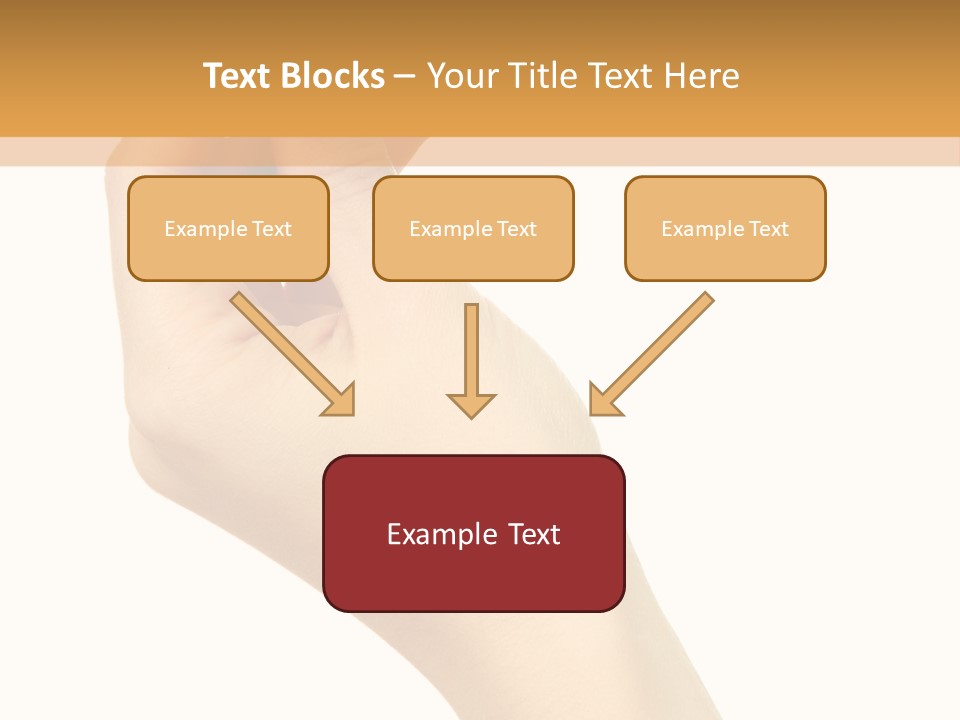 Fingernail Flower Nail PowerPoint Template