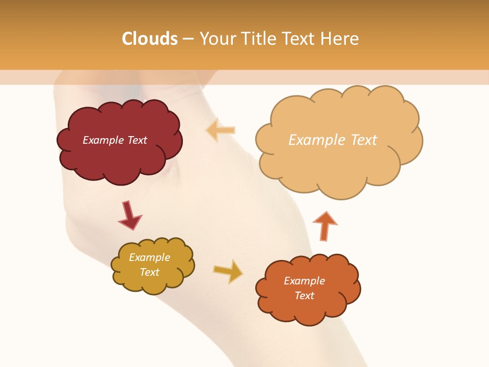 Fingernail Flower Nail PowerPoint Template