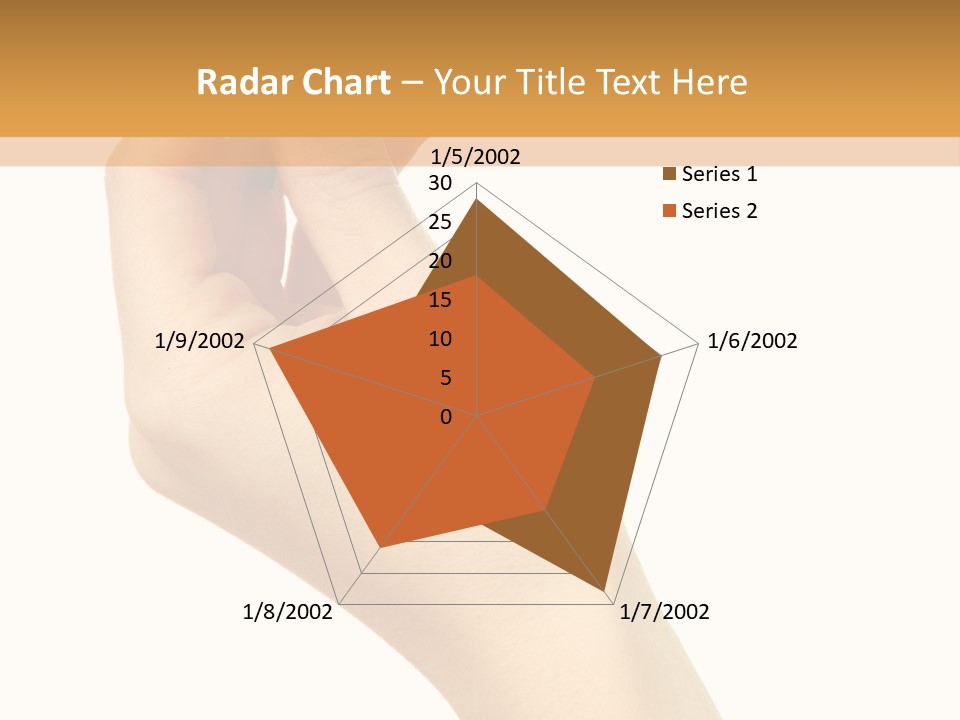 Fingernail Flower Nail PowerPoint Template