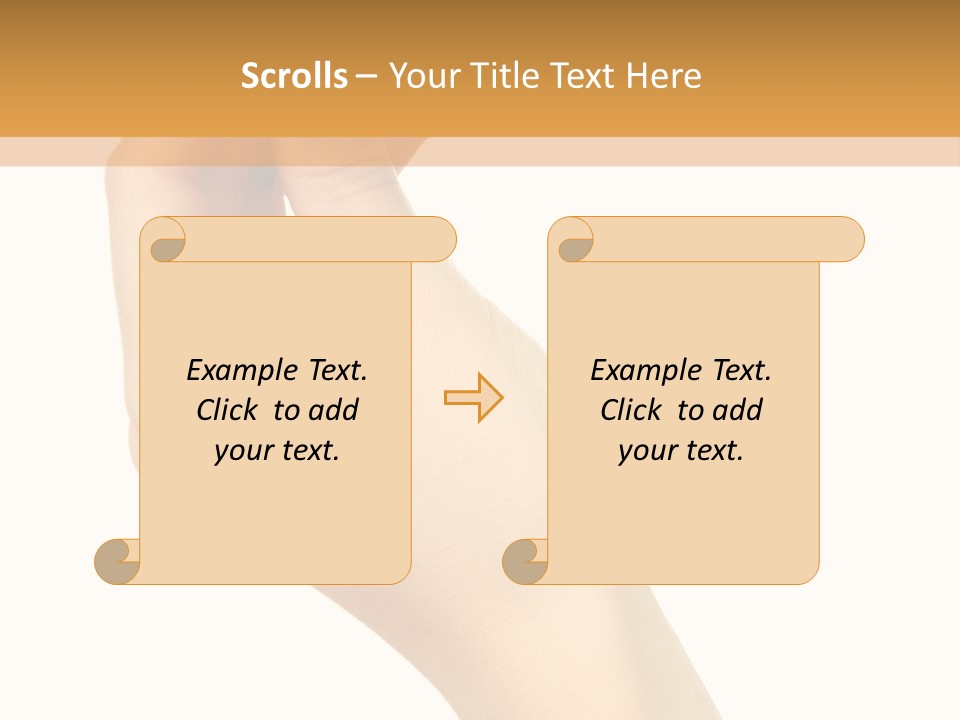 Fingernail Flower Nail PowerPoint Template