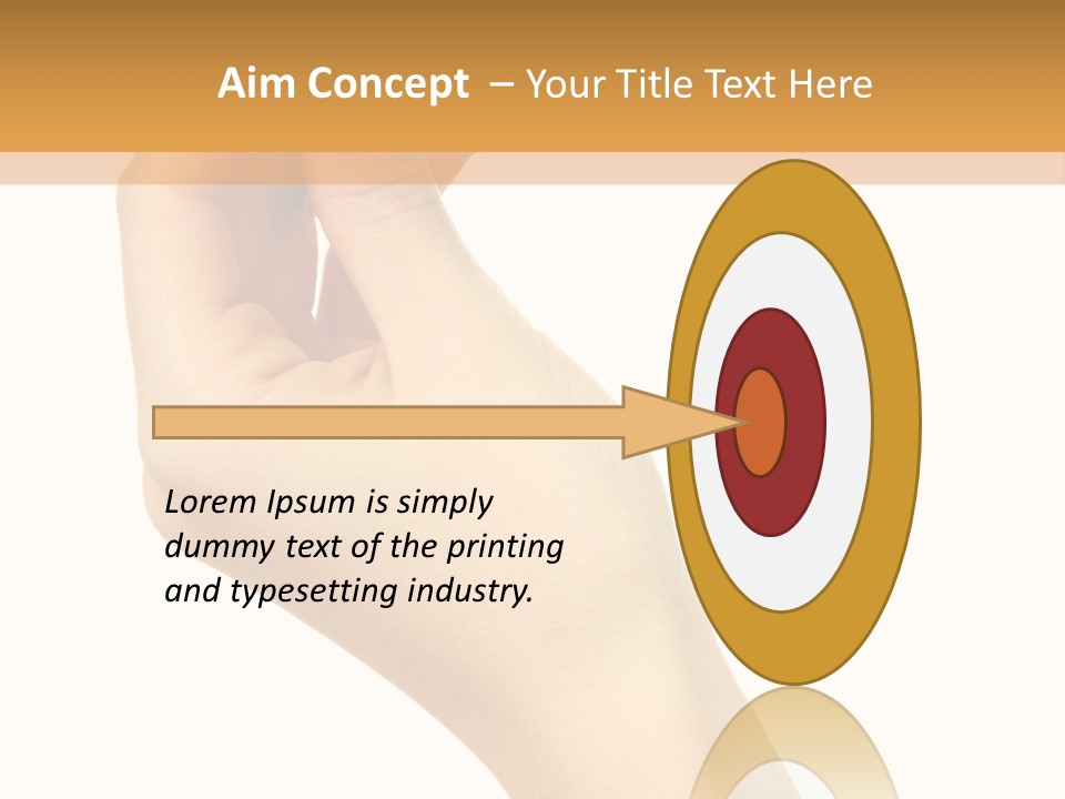 Fingernail Flower Nail PowerPoint Template