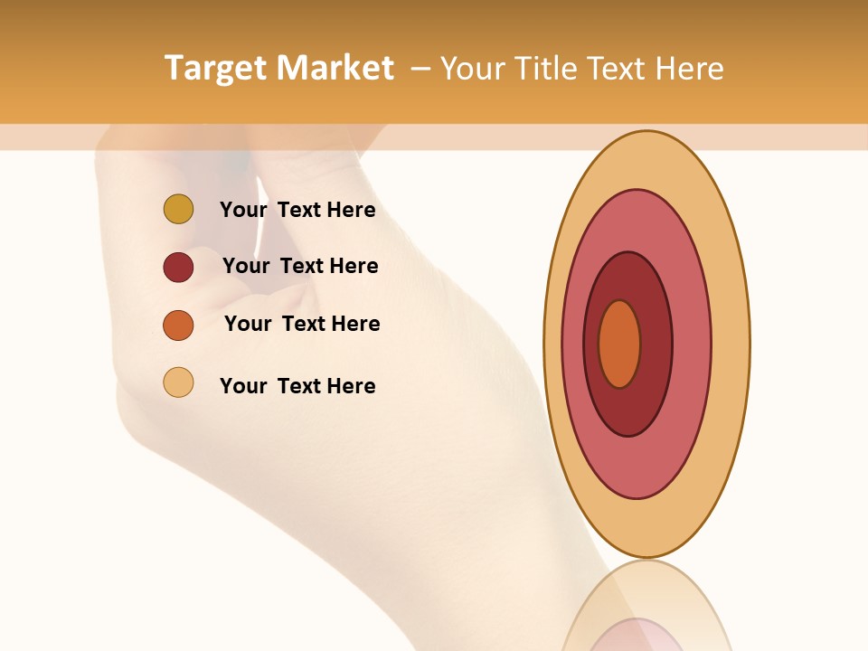 Fingernail Flower Nail PowerPoint Template