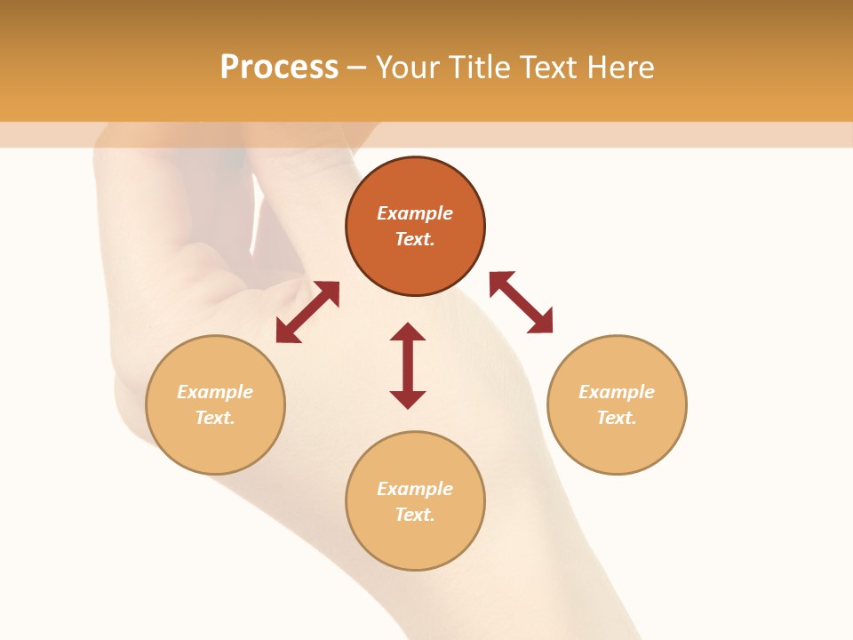 Fingernail Flower Nail PowerPoint Template