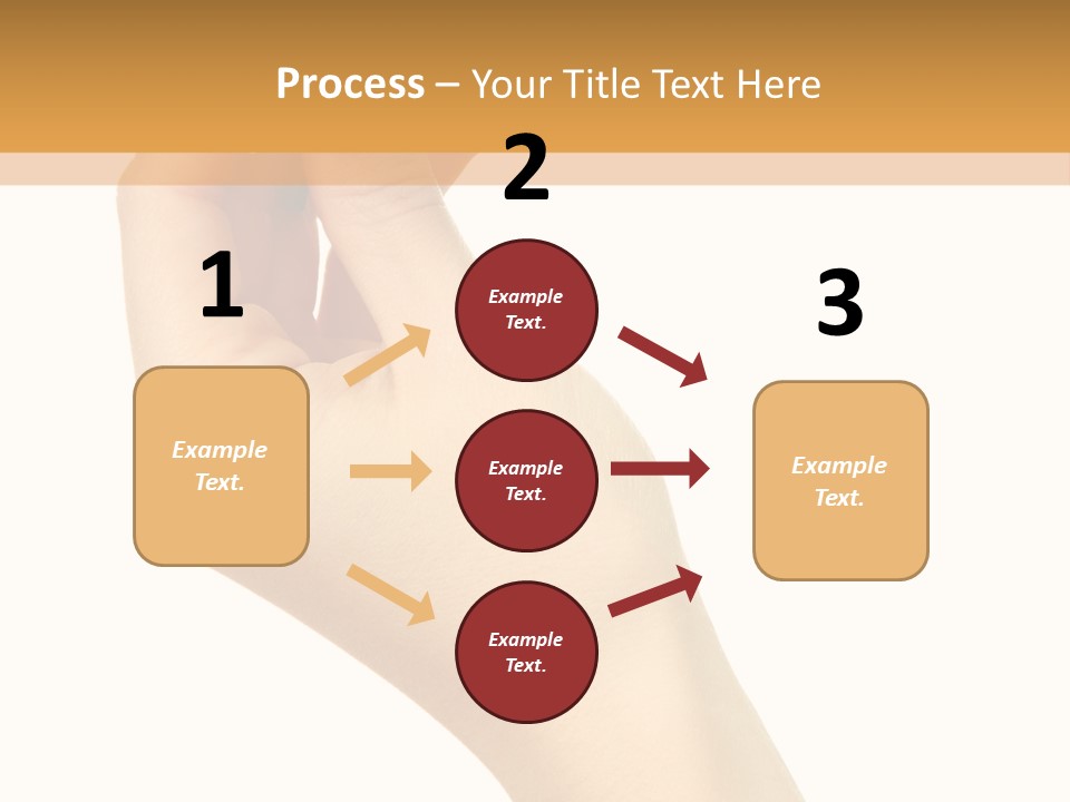 Fingernail Flower Nail PowerPoint Template