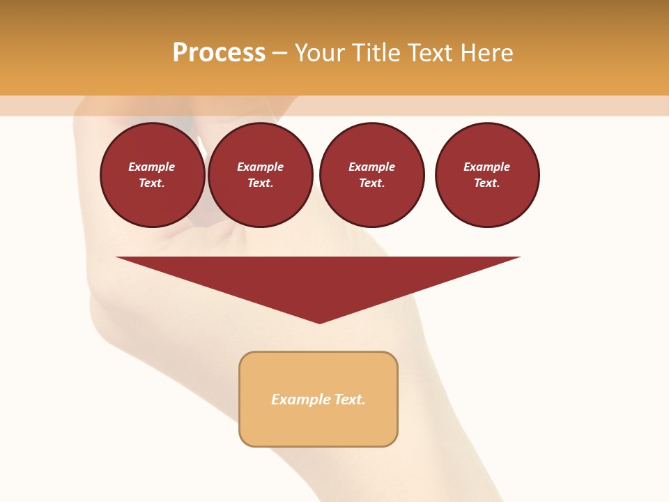 Fingernail Flower Nail PowerPoint Template