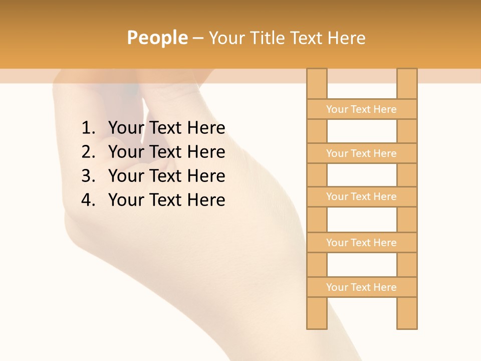 Fingernail Flower Nail PowerPoint Template