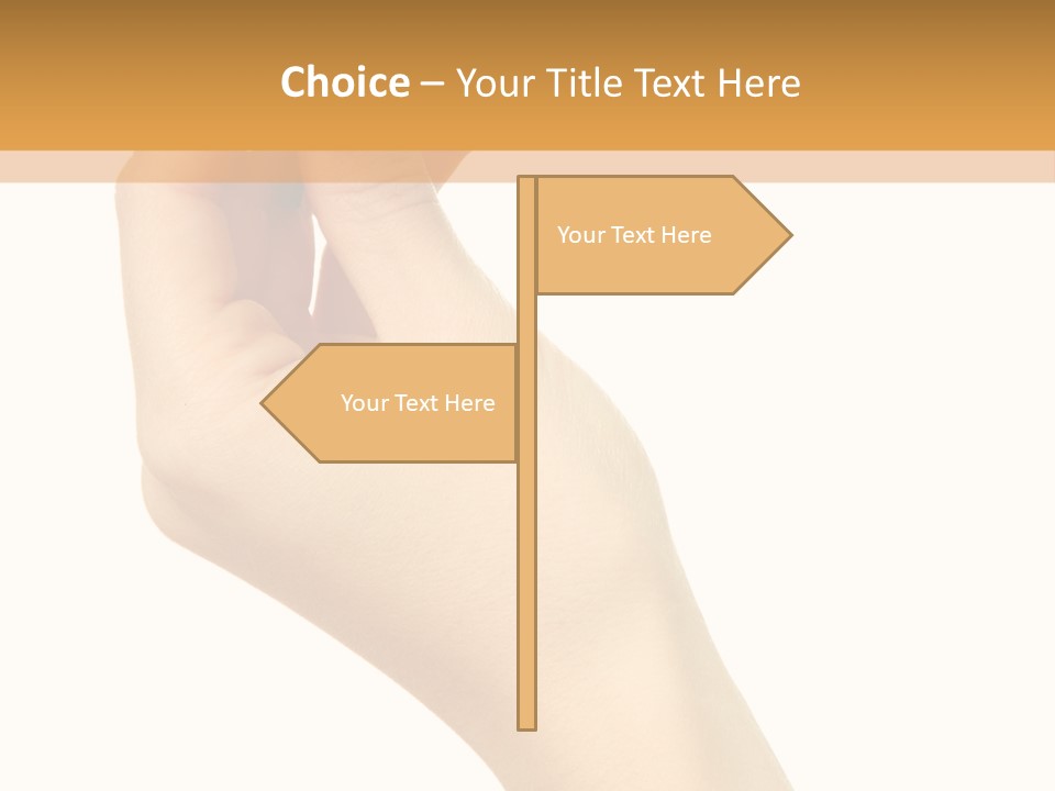 Fingernail Flower Nail PowerPoint Template