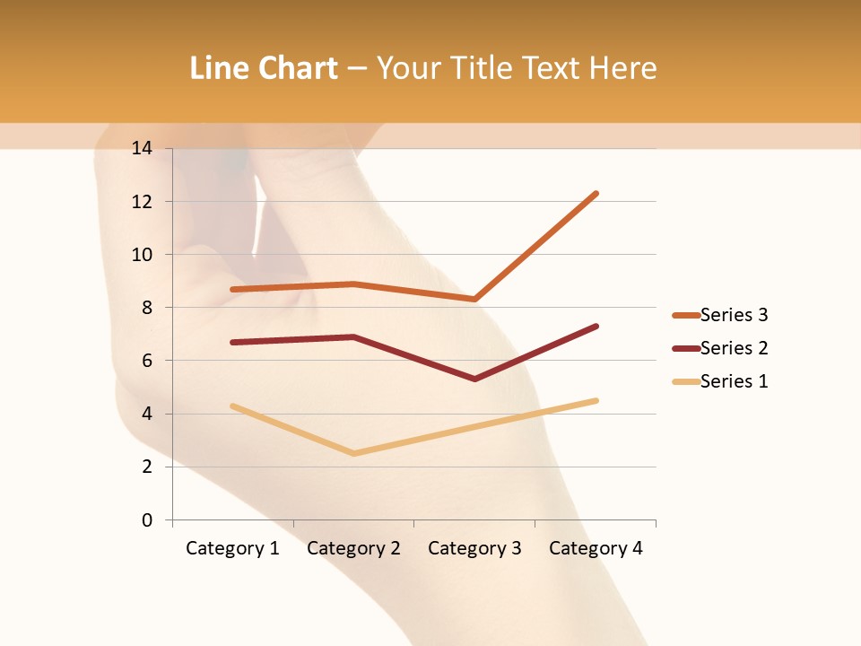 Fingernail Flower Nail PowerPoint Template