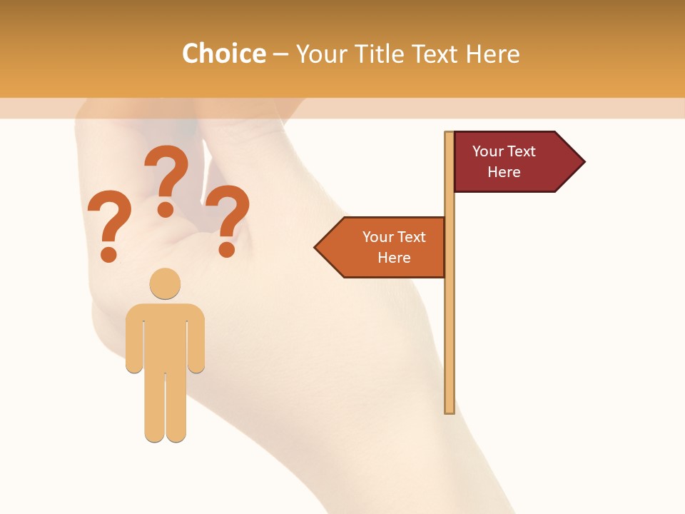 Fingernail Flower Nail PowerPoint Template