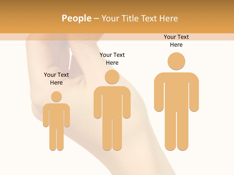 Fingernail Flower Nail PowerPoint Template